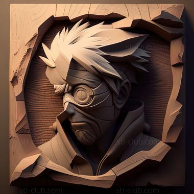 3D model Kakashi Hatake FROM NARUTO (STL)